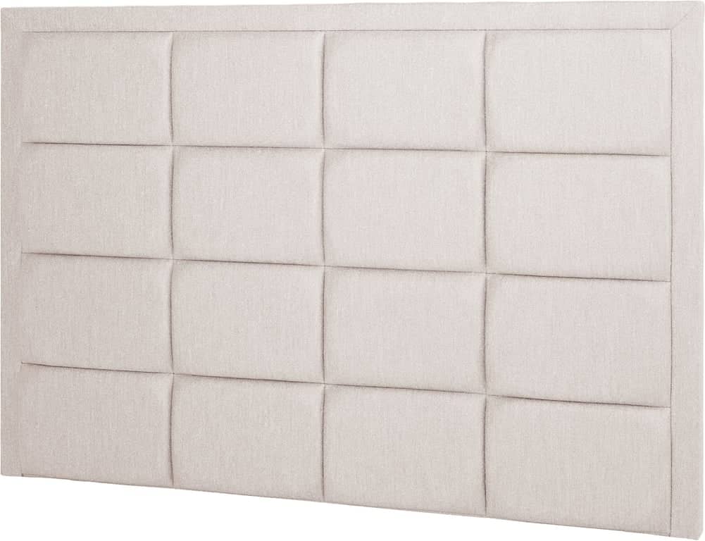 Odel® Krone sengegavl - I tekstil Rondane Leire, 210x125 cm - Produktbilde