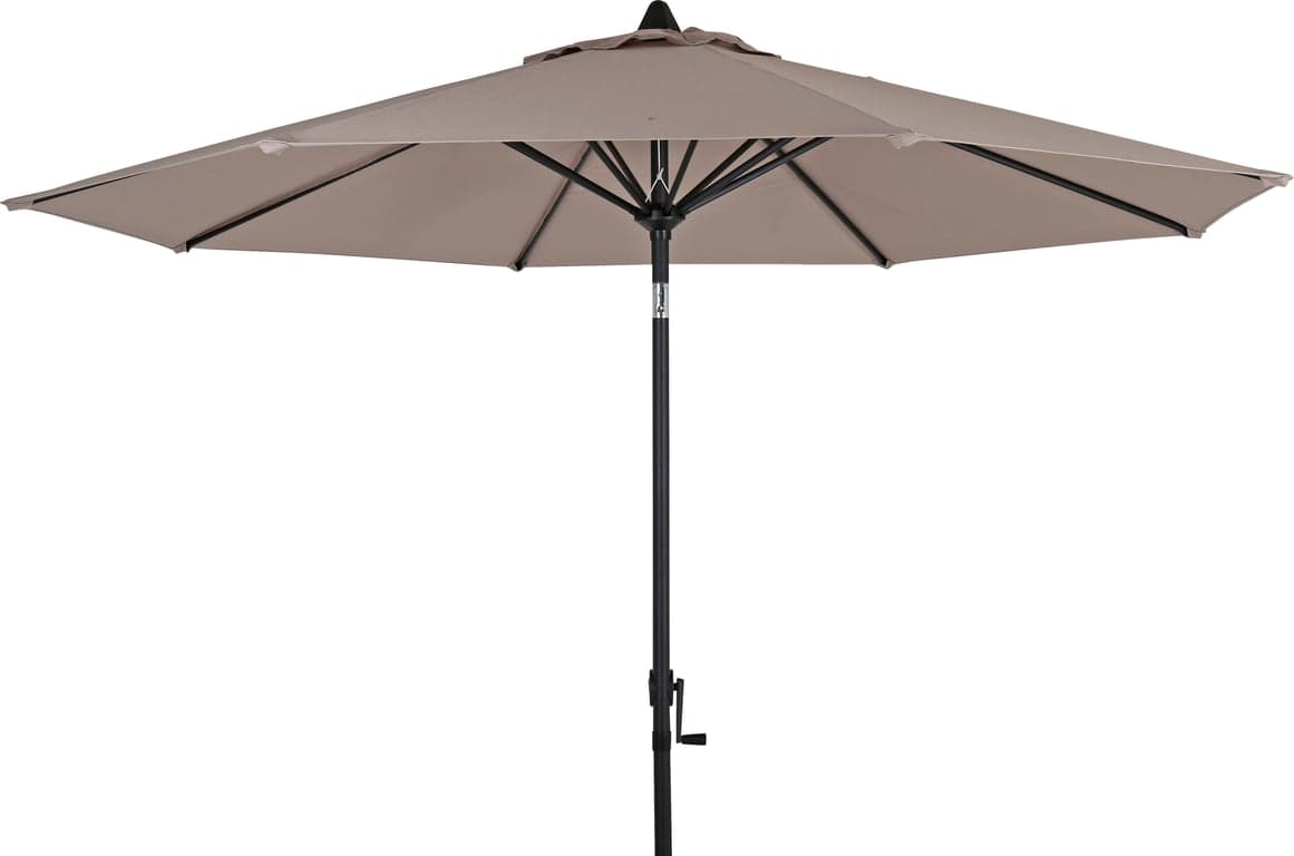 Taupe/svart aluminium